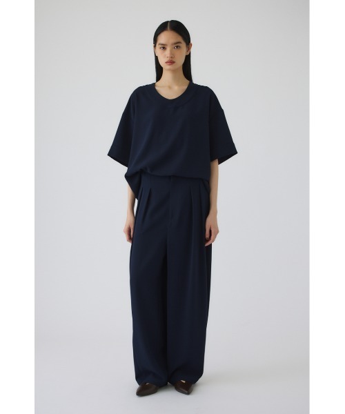 RIM.ARK(リムアーク)の「Georgette tuck PT(ジョーゼットタックパンツ)(その他パンツ・レディース・カーキ/ネイビー/ブラック・38/36)」の11枚目の写真