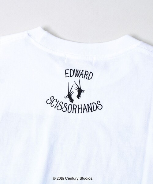 GOOD ROCK SPEED（グッドロックスピード）の「【GOOD ROCK SPEED】『シザーハンズ』半袖プリントTシャツ（Tシャツ/カットソー・メンズ・ホワイト/ブラック・L/M）」の7枚目の写真