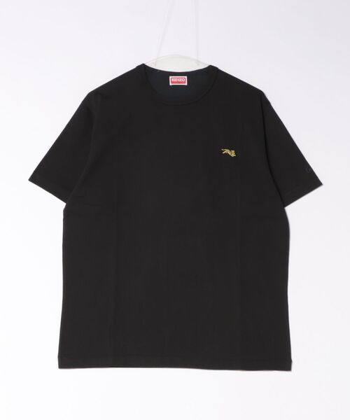 KENZO(ケンゾー)の「GOTS KENZO JUMPING TIGER CREST CLASSIC T-SHIRT(Tシャツ/カットソー・メンズ・ブラック系その他5・SMALL/XXX-LARGE/MEDIUM/LARGE/X-SMALL/X-LARGE/XX-LARGE)」の1枚目の写真