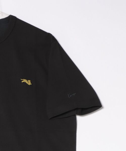 KENZO(ケンゾー)の「GOTS KENZO JUMPING TIGER CREST CLASSIC T-SHIRT(Tシャツ/カットソー・メンズ・ブラック系その他5・SMALL/XXX-LARGE/MEDIUM/LARGE/X-SMALL/X-LARGE/XX-LARGE)」の3枚目の写真