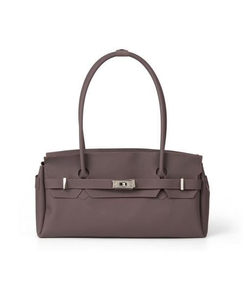 DEINET(ダイニット)の「JELLY TWO-WAY BAG IN BROWN(ショルダーバッグ・レディース・その他・FREE)」の1枚目の写真