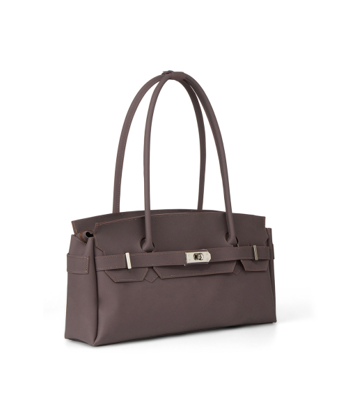 DEINET(ダイニット)の「JELLY TWO-WAY BAG IN BROWN(ショルダーバッグ・レディース・その他・FREE)」の2枚目の写真