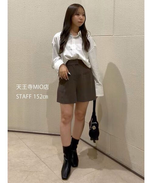 POLO BCS(ポロ ビーシーエス)の「【POLO BCSコラボ】ボウタイシャツ【秋服】(シャツ/ブラウス・レディース・ピンク/イエロー/ブルー/ホワイト・SMALL/MEDIUM)」の14枚目の写真