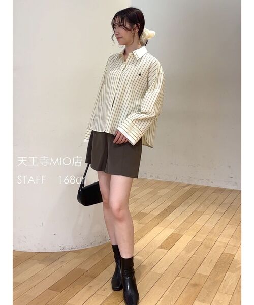 POLO BCS(ポロ ビーシーエス)の「【POLO BCSコラボ】ボウタイシャツ【秋服】(シャツ/ブラウス・レディース・ピンク/イエロー/ブルー/ホワイト・SMALL/MEDIUM)」の18枚目の写真