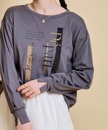 テープデザインロゴロンT