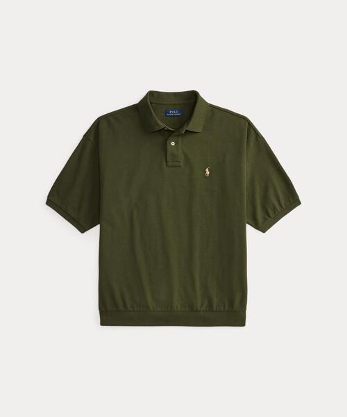 POLO RALPH LAUREN(ポロ ラルフ ローレン)の「リラックス フィット メッシュ ポロシャツ(ポロシャツ・メンズ・グリーン系1・M/L/XL/S)」の2枚目の写真