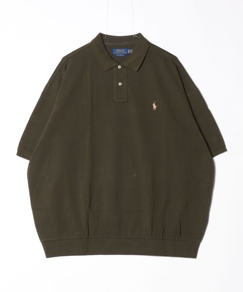 POLO RALPH LAUREN(ポロ ラルフ ローレン)の「リラックス フィット メッシュ ポロシャツ(ポロシャツ・メンズ・グリーン系1・M/L/XL/S)」の6枚目の写真