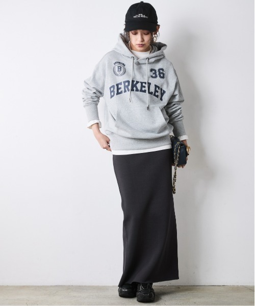 CHIC STYLE(シックスタイル)の「ニットマキシタイトスカート<大きいサイズ有>シックスタイル(スカート・レディース・アイボリー/チャコール/ブラック・5L/4L/3L/LL/L/M)」の13枚目の写真