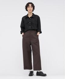 MARGARET HOWELL | LINEN WOOL GINGHAM(その他パンツ)