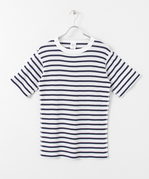 URBAN RESEARCH Sonny Label（アーバンリサーチサニーレーベル）の「Sonny Label JEMORGAN×Sonny Label　2パックTシャツ（Tシャツ/カットソー・レディース・ネイビー/オフホワイト/グレー・SMALL/X-SMALL）」の17枚目の写真