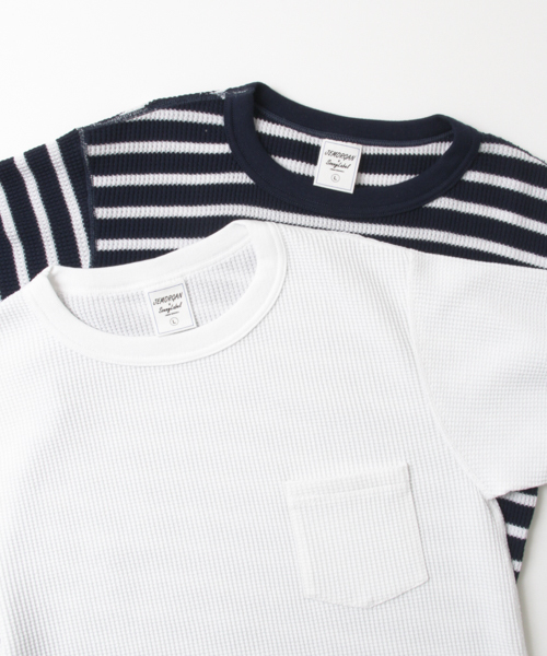 URBAN RESEARCH Sonny Label（アーバンリサーチサニーレーベル）の「Sonny Label JEMORGAN×Sonny Label　2パックTシャツ（Tシャツ/カットソー・レディース・ネイビー/オフホワイト/グレー・SMALL/X-SMALL）」の6枚目の写真