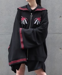 REZEN（リゼン）の「彼岸花刺繍セーラーブルゾン（その他アウター）」