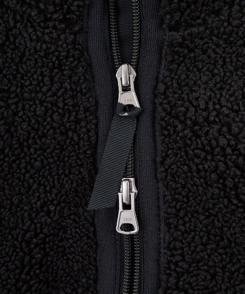 DANTON（ダントン）の「【WEB先行予約】[DANTON/ダントン] スタンドカラー インサレーションボアフリースブルゾン（ブルゾン・レディース・グレー/ベージュ/ブラック/アイボリー・L/M/S）」の18枚目の写真