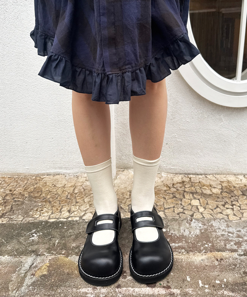 hippu(ヒプ)の「Square Jane Black(バレエシューズ・レディース・その他・23.5cm/24cm/24.5cm/25cm/25.5cm/22cm/22.5cm/23cm)」の2枚目の写真
