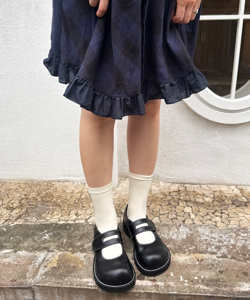 hippu(ヒプ)の「Square Jane Black(バレエシューズ・レディース・その他・23.5cm/24cm/24.5cm/25cm/25.5cm/22cm/22.5cm/23cm)」の3枚目の写真