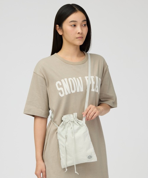 Snow Peak(スノーピーク)の「Snow Peak / Indigo C/N Bag インディゴバッグ(ショルダーバッグ・メンズ・アイボリー/インディゴブルー/ブラック・ONE SIZE)」の1枚目の写真