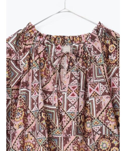 TSUHARU by Samansa Mos2(ツハルバイサマンサモスモス)の「【LIBERTY FABRICS】Maximalist柄ワンピース(ワンピース・レディース・ピンク/ブルー・F)」の16枚目の写真