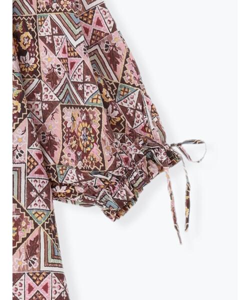 TSUHARU by Samansa Mos2(ツハルバイサマンサモスモス)の「【LIBERTY FABRICS】Maximalist柄ワンピース(ワンピース・レディース・ピンク/ブルー・F)」の17枚目の写真