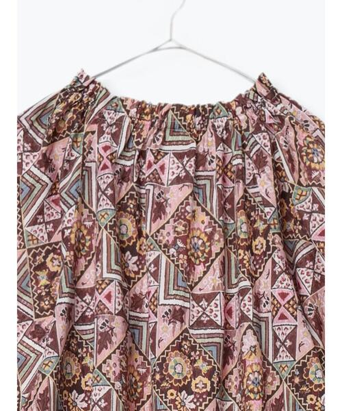 TSUHARU by Samansa Mos2(ツハルバイサマンサモスモス)の「【LIBERTY FABRICS】Maximalist柄ワンピース(ワンピース・レディース・ピンク/ブルー・F)」の9枚目の写真