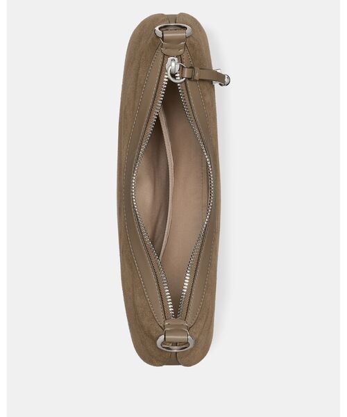 kate spade new york（ケイトスペード ニューヨーク）の「リブ スエード ショルダー バッグ（ショルダーバッグ・レディース・ベージュ・ONESIZE）」の3枚目の写真
