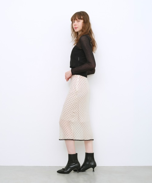 Launa lea（ラウナレア）の「【26秋冬】レースアップリボンブーツ(0639)（ブーツ・レディース・ブラウン/アイボリー/ワイン/ブラック・LL/L/M/S）」の8枚目の写真