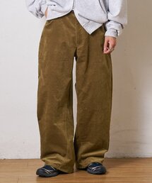 【UNISEX】ベロアカーブパンツ