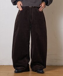 【UNISEX】ベロアカーブパンツ