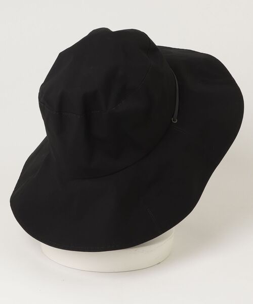 KIJIMA TAKAYUKI（キジマ　タカユキ）の「KIJIMA TAKAYUKI / キジマ タカユキ：【レディース】CORDURA SAFARI HAT (WEB品番:EW-010A)：WEYYYY110[ANN]（ハット・レディース・ブラック・FREE）」の2枚目の写真