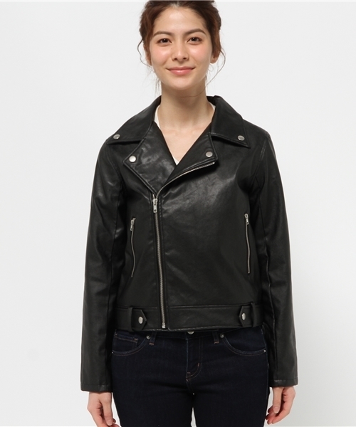 archives(アルシーヴ)の「ライダース ジャケット(ライダースジャケット・レディース・ベージュ/グレー/ブラック・MEDIUM)」の8枚目の写真