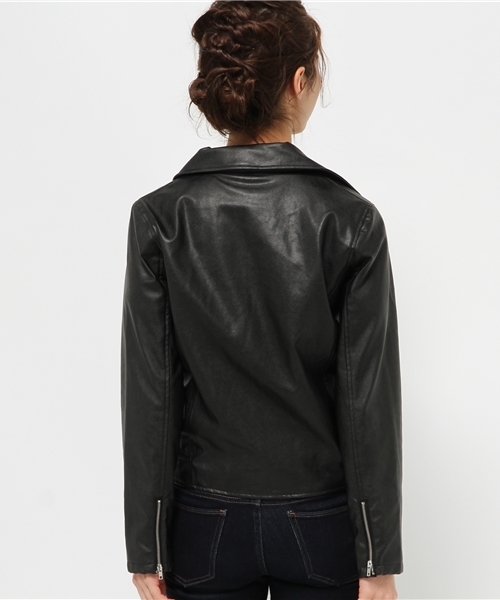 archives(アルシーヴ)の「ライダース ジャケット(ライダースジャケット・レディース・ベージュ/グレー/ブラック・MEDIUM)」の10枚目の写真