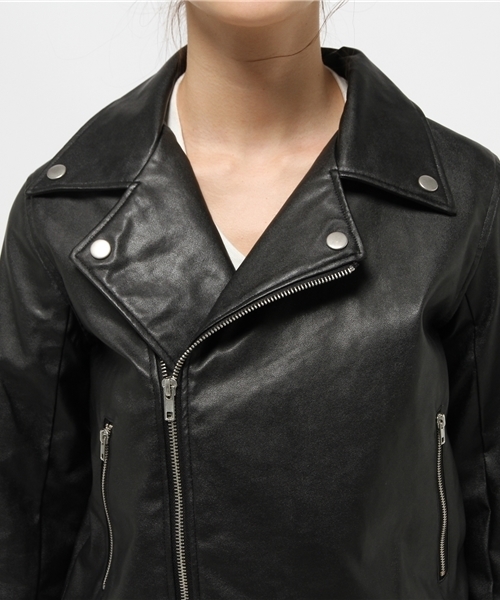 archives(アルシーヴ)の「ライダース ジャケット(ライダースジャケット・レディース・ベージュ/グレー/ブラック・MEDIUM)」の11枚目の写真