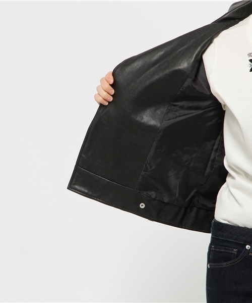 archives(アルシーヴ)の「ライダース ジャケット(ライダースジャケット・レディース・ベージュ/グレー/ブラック・MEDIUM)」の7枚目の写真