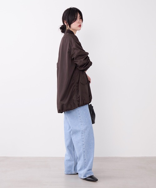 MICA&DEAL(マイカ&ディール)の「ナイロンダブルジップMA-1(MA-1・レディース・カーキ/ブラウン・FREE)」の22枚目の写真