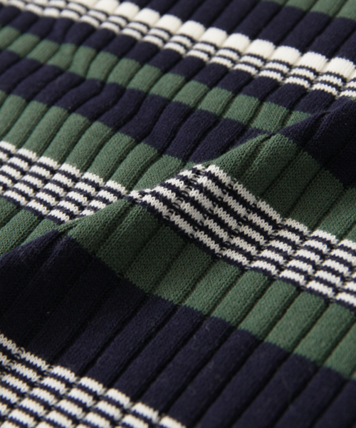 URBAN RESEARCH(アーバンリサーチ)の「UR レトロボーダープルオーバー(ニット/セーター・レディース・ホワイト系その他/グリーン系その他・FREE)」の14枚目の写真