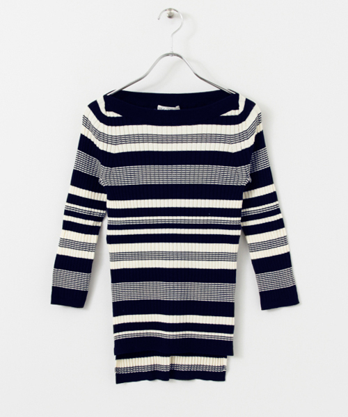 URBAN RESEARCH(アーバンリサーチ)の「UR レトロボーダープルオーバー(ニット/セーター・レディース・ホワイト系その他/グリーン系その他・FREE)」の10枚目の写真