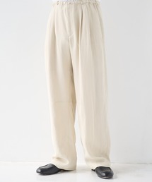 【STUDIOUS】Noseason Linen Wide Pants