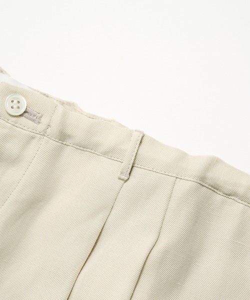 STUDIOUS(ステュディオス)の「【STUDIOUS】Noseason Linen Wide Pants(その他パンツ・メンズ・ブラウン/アイボリー/ブラック・2/1)」の12枚目の写真