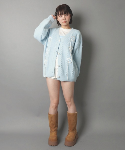 SPINNS(スピンズ)の「ドット柄プリーツミニスカート/フリル/インナーパンツ付き/韓国ガーリー(スカート・レディース・グレー/オフホワイト/ブラック・ONESIZE)」の9枚目の写真