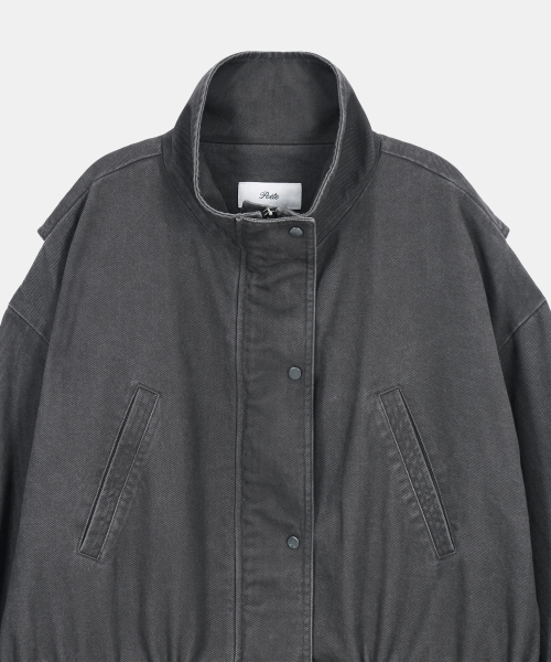 POETSEOUL（ポエットソウル）の「FADED FIELD JACKET チャコール（その他アウター・レディース・その他・F）」の5枚目の写真