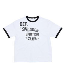DEF Hidden Emotion Club 1/2 Tee White