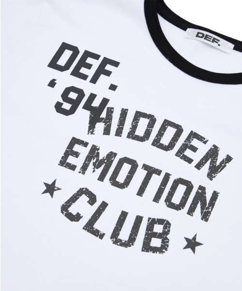 DEFの「DEF Hidden Emotion Club 1/2 Tee White(Tシャツ/カットソー・メンズ・その他・ONE SIZE)」の4枚目の写真