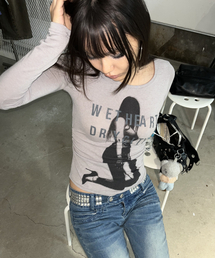 ドライシティロングスリーブ (HEATHER GRAY) F26ZB529