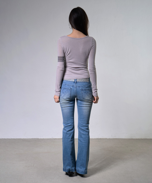 FANCY CLUB（ファンシークラブ）の「ドライシティロングスリーブ (HEATHER GRAY) F26ZB529（Tシャツ/カットソー・レディース・その他・FREE）」の8枚目の写真
