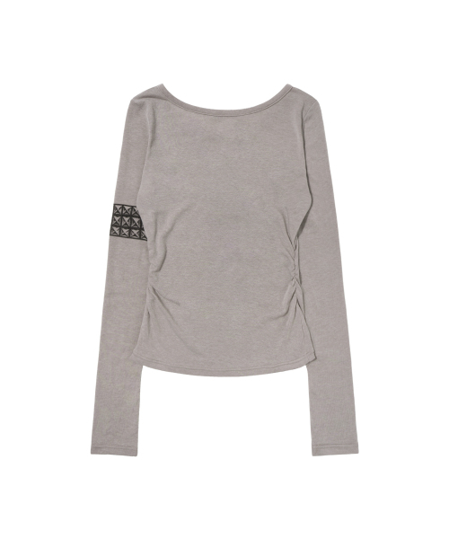 FANCY CLUB（ファンシークラブ）の「ドライシティロングスリーブ (HEATHER GRAY) F26ZB529（Tシャツ/カットソー・レディース・その他・FREE）」の10枚目の写真