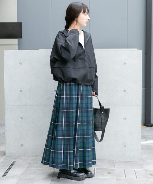 ITEMS URBANRESEARCH(アイテムズ アーバンリサーチ)の「リップストップマウンテンパーカー(マウンテンパーカー・レディース・ブラック/ブラウン・FREE)」の5枚目の写真