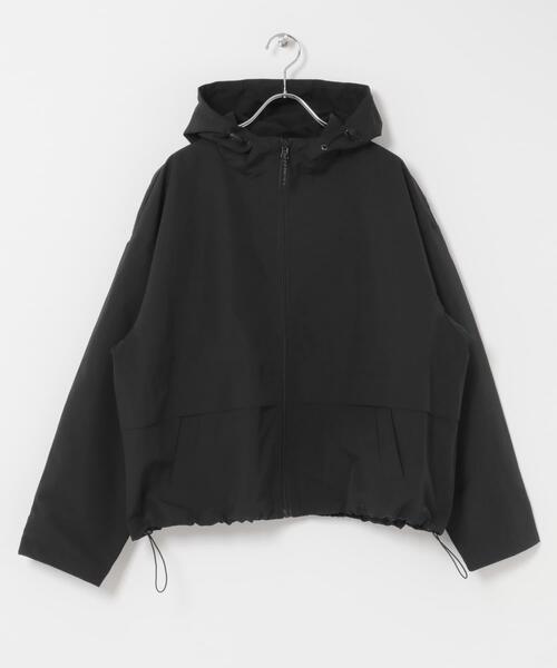 ITEMS URBANRESEARCH(アイテムズ アーバンリサーチ)の「リップストップマウンテンパーカー(マウンテンパーカー・レディース・ブラック/ブラウン・FREE)」の7枚目の写真