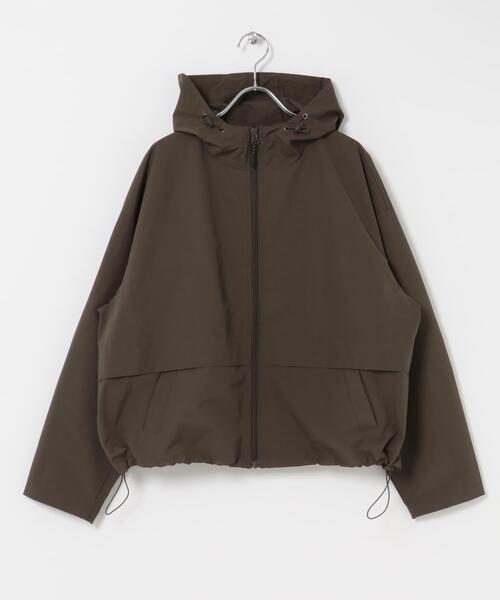 ITEMS URBANRESEARCH(アイテムズ アーバンリサーチ)の「リップストップマウンテンパーカー(マウンテンパーカー・レディース・ブラック/ブラウン・FREE)」の14枚目の写真