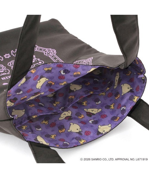 ANNA SUI(アナスイ)の「アナスイ×ポムポムプリン トートバッグ(トートバッグ・レディース・パープル/ゴールド・FREE)」の5枚目の写真