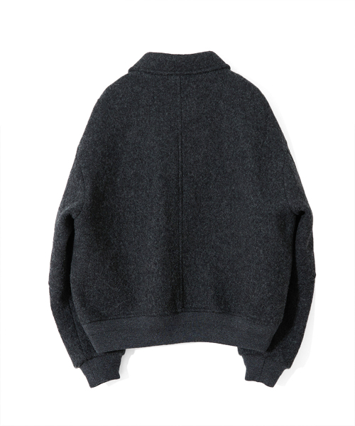 HORLISUN(ホーリーサン)の「アイリッシュウールジャケット メランジ チャコール(ブルゾン・メンズ・その他・SMALL/MEDIUM/LARGE)」の2枚目の写真