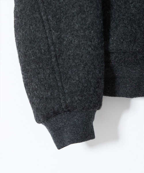 HORLISUN(ホーリーサン)の「アイリッシュウールジャケット メランジ チャコール(ブルゾン・メンズ・その他・SMALL/MEDIUM/LARGE)」の4枚目の写真